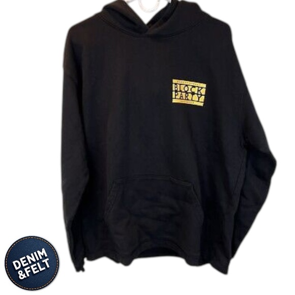 MadHappy HBO Insecure Black/Multicolor 'Insecure' Block Party Hoodie| RARE | NEW - Picture 2 of 14